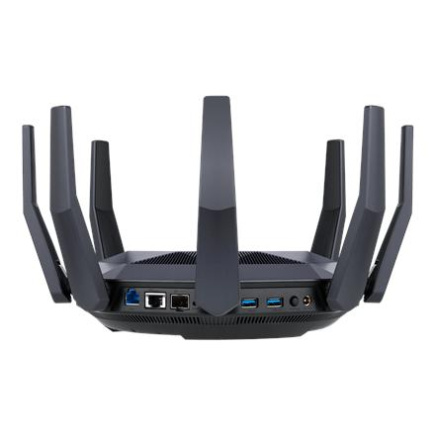 AX6000 Dual Band Router | RT-AX89X | 802.11ax | 4804+1300  Mbit/s | 10/100/1000 Mbit/s | Ethernet LAN (RJ-45) ports 8 | Mesh Support Yes | MU-MiMO Yes | Antenna type 8xExternal | 2xUSB 3.1 Gen 1