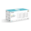 AX1500 Whole Home Mesh Wi-Fi 6 System | Deco X10 (3-pack) | 802.11ax | 10/100/1000 Mbit/s | Ethernet LAN (RJ-45) ports 1 | Mesh Support Yes | MU-MiMO Yes | No mobile broadband | Antenna type Internal