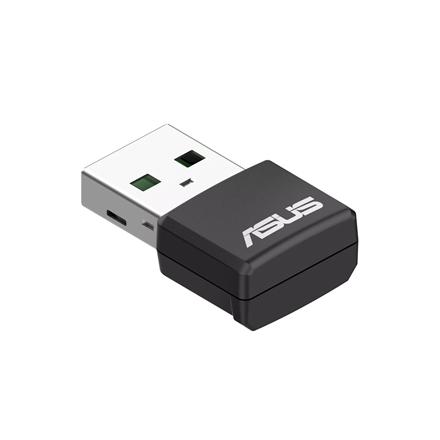 Asus | USB-AX55 Nano | Dual Band Wireless AX1800 USB Adapter | Wireless 90IG06X0-MO0B00