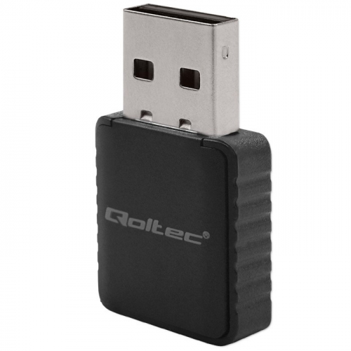 Qoltec WiFi adaper 2x2dBi 1300Mbps,wireless