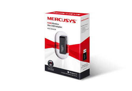 TP-LINK Network interface controller Mercusys MW300UM Mini WiFi N300 USB 2.0
