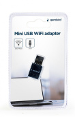 Gembird WNP-UA300-01 Mini USB WiFi adapter, 300 Mbps