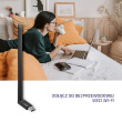 Qoltec Wi-Fi USB adapter with antenna wireless