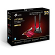 TP-LINK | TX3000E | AX3000 Wi-Fi 6 Bluetooth 5.0 PCIe Adapter | 2.4GHz/5GHz | Antenna type 2xHigh-Gain External Antennas | 574+2402 Mbit/s Archer TX3000E