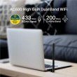 TP-LINK | Dual Band USB 2.0 Adapter | Archer T2U Plus Archer T2U Plus