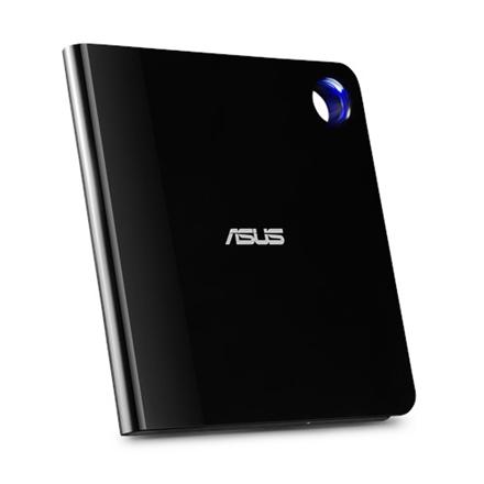 Asus | Interface USB 3.1 Gen 1 | CD read speed 24 x | CD write speed 24 x | Black | Ultra-slim Portable USB 3.1 Gen 1 Blu-ray burner with M-DISC support for lifetime data backup, compatible with USB Type-C and Type-A for both Windows and Mac OS.