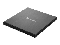 VERBATIM 43889 Verbatim External Slimline Blu-ray Writer USB 3.1 GEN 1 with USB-C Connection