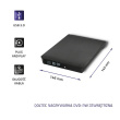 Qoltec External DVD RW recorder USB 3.0, Black