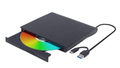 Gembird External USB DVD drive DVD-USB-031 Must