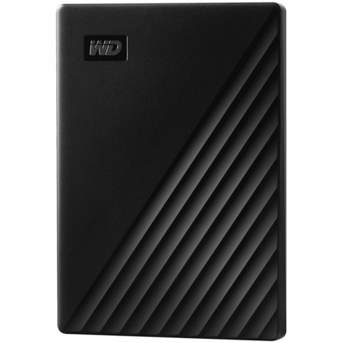 WD My Passport WDBYVG0020BBK - Hard drive - encrypted - 2 TB - external (portable) - USB 3.2 Gen 1 - 256-bit AES - black 