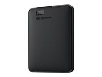 WD Elements 2TB HDD USB3.0 Portable 2,5inch RTL extern RoHS compliant Low cost black
