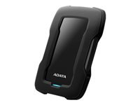  ADATA HD330 - Hard drive - 4 TB - external (portable) - USB 3.1 - 256-bit AES - black - Shock-Resistant Extra Slim 3YW