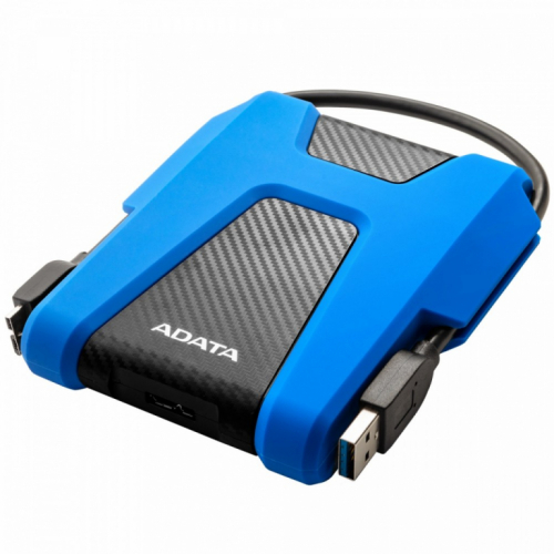 Adata Hard drive, Durable HD680 1TB USB3.1 Blue
