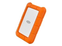 LACIE RUGGED Secure 2TB 2.5inch USB-C USB3.1 Drop crush and rain resistant for all terrain use orange