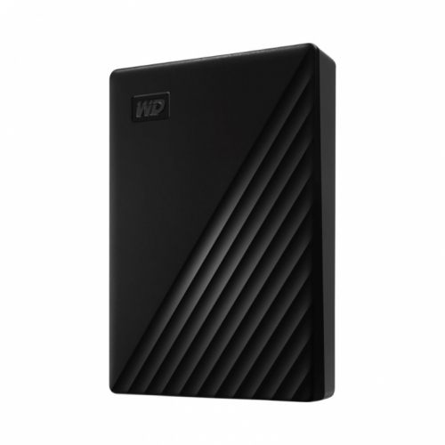 WD My Passport WDBPKJ0040BBK - Hard drive - encrypted - 4 TB - external (portable) - USB 3.2 Gen 1 - 256-bit AES - black 