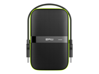 SILICONPOW SP010TBPHDA60S3K External HDD Silicon Power Armor A60 2.5 1TB USB 3.0, IPX4, Black