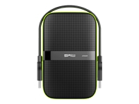 SILICONPOW SP050TBPHDA60S3K External HDD Silicon Power Armor A60 2.5 5TB USB 3.0, IPX4, Black