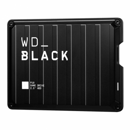 External HDD|WESTERN DIGITAL|P10 Game Drive|5TB|USB 3.2|Colour Black|WDBA5G0050BBK-WESN