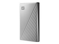 WD My Passport Ultra 2TB Silver USB-C/USB3.0 HDD 2.5inch Metal finish RTL portable extern