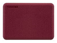 TOSHIBA Canvio Advance 2TB 2.5inch External Hard Drive USB 3.2 Gen1 Red