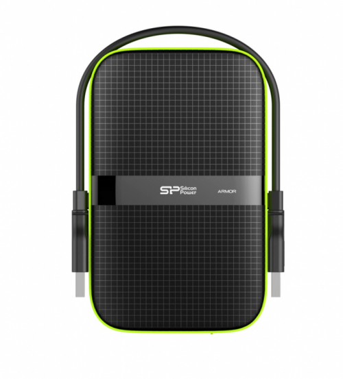 Silicon Power Armor A60 external hard drive 4000 GB Black, Green