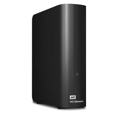 External HDD|WESTERN DIGITAL|Elements Desktop|8TB|USB 3.0|Drives 1|Black|WDBWLG0080HBK-EESN