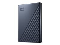 WD My Passport Ultra 2TB Blue USB-C/USB3.0 HDD 2.5inch Metal finish RTL portable extern