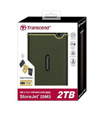 Transcend StoreJet 25M3G 2TB