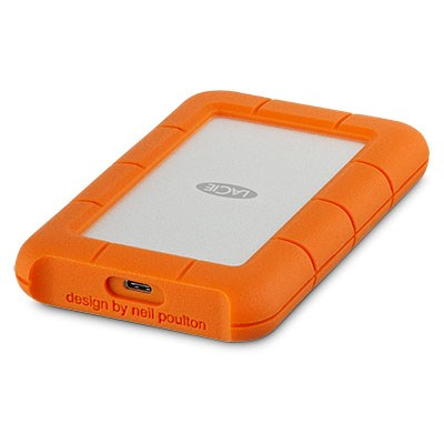 LaCie Rugged USB-C external hard drive 4 TB 5400 RPM 2.5