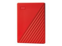 WD My Passport 2TB portable HDD USB3.0 USB2.0 compatible Red Retail