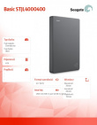Seagate Basic 4TB 2,5 STJL4000400 grey