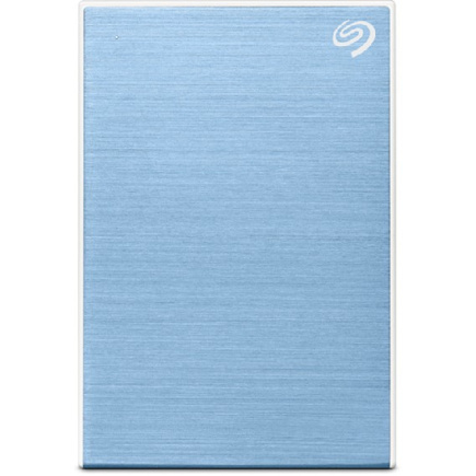 SEAGATE One Touch 1TB External HDD with Password Protection Light Blue