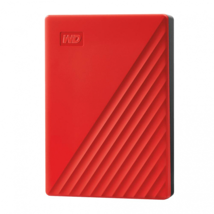 External HDD|WESTERN DIGITAL|My Passport|4TB|USB 2.0|USB 3.0|USB 3.2|Colour Red|WDBPKJ0040BRD-WESN