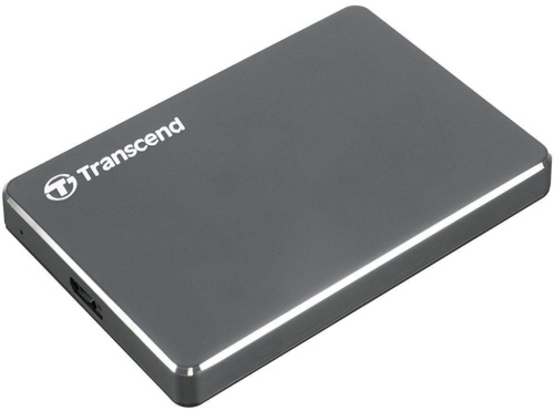 External Hard Drive TRANSCEND StoreJet 1TB USB 3.1 Iron Grey