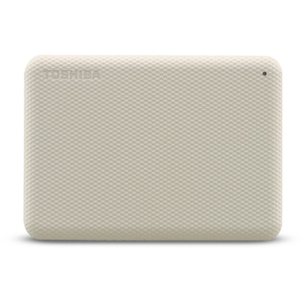 Toshiba Storage Canvio Advance 1 TB, Externe Festplatte (beige, Micro-USB-B 3.2 Gen 1 (5 Gbit/s))