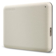 Toshiba Storage Canvio Advance 4 TB, Externe Festplatte (beige, Micro-USB-B 3.2 Gen 1 (5 Gbit/s))