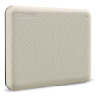 Toshiba Storage Canvio Advance 4 TB, Externe Festplatte (beige, Micro-USB-B 3.2 Gen 1 (5 Gbit/s))