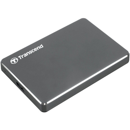Transcend 6.3cm 1TB USB3.1 StoreJet 25C3N Iron Grey (ALU)