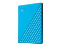 WD My Passport 2TB portable HDD USB3.0 USB2.0 compatible Blue Retail