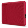 Toshiba Storage Canvio Advance 4 TB, Externe Festplatte (rot, Micro-USB-B 3.2 Gen 1 (5 Gbit/s))