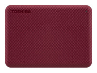 TOSHIBA Canvio Advance 2TB 2.5inch External Hard Drive USB 3.2 Gen1 Red