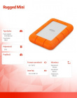 LaCie Drive Rugged 5TB USB-C 2,5 STJJ5000400