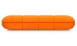 LaCie Rugged Mini external hard drive 4 TB 5400 RPM Micro-USB B 3.2 Gen 1 (3.1 Gen 1) Orange