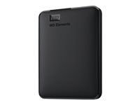 WD Elements 2TB HDD USB3.0 Portable 2,5inch RTL extern RoHS compliant Low cost Must