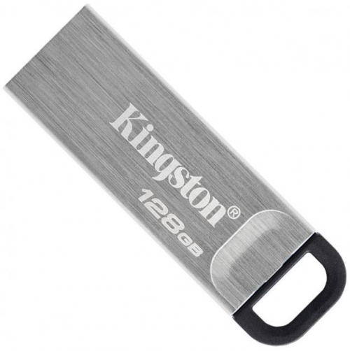 Kingston DataTraveler Kyson - USB flash drive - 128 GB - USB 3.2 Gen 1, Read 200 MBytes/sec, Write 60 MBytes/sec