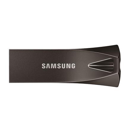 Samsung BAR Plus MUF-128BE4 - USB flash drive - 128 GB - USB 3.1 Gen 1 - titan grey - Up to 300 MB/s Read