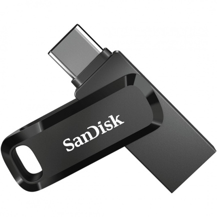 SanDisk Ultra Dual Drive Go - USB flash drive - 64 GB - USB 3.1 Gen 1 USB-A / USB-C 