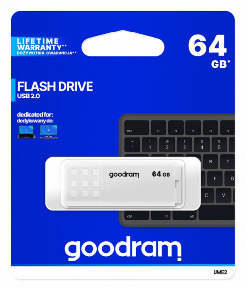 GOODRAM Pendrive UME2 64GB USB 2.0