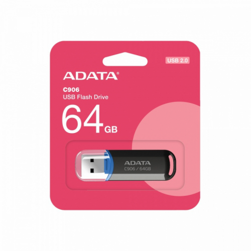 Adata Pendrive C906 64GB USB2.0 black