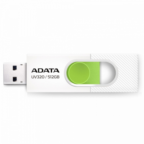 Adata Pendrive UV320 512GB USB3.2 white-green
